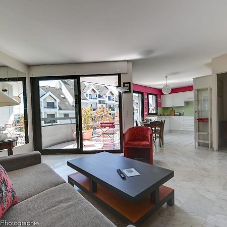 Le Thélème - Appartement Duplex à Annecy balcon&parking à 800m du Lac Exterior foto