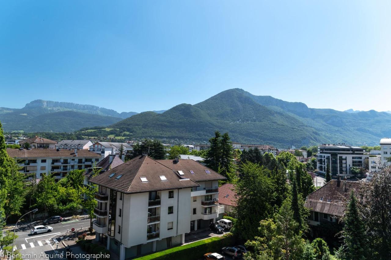 Le Thélème - Appartement Duplex à Annecy balcon&parking à 800m du Lac Exterior foto